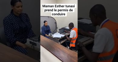 Maman Esther Tunasi obtient son permis de conduire !