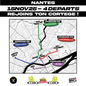 Manifestations à Nantes le 15 novembre !