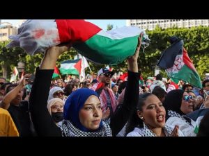 Manifestations en Tunisie : commémoration de Gaza et appel à rompre avec Israël