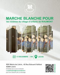 Marche blanche en mémoire des enfants victimes de Riaumont - Mouv’Enfants