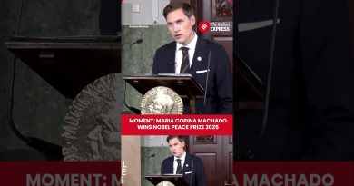Maria Corina Machado remporte le Prix Nobel de la Paix 2025