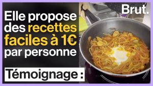 Marina : Recettes simples à 1€ par personne