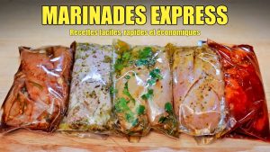 Marinades Express pour Élever le Goût du Poulet, Porc, Bœuf et Agneau !