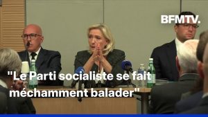 Marine Le Pen et Jordan Bardella : Budget, retraites et censure