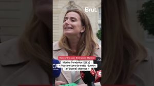 Marine Tondelier (EELV) : Réunion à l'Élysée, choc et consternation