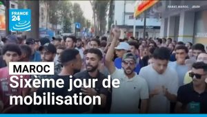 Maroc : la jeunesse en action pour le sixième jour