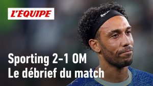 Marseille s'effondre 2-1 contre le Sporting à 10 contre 11