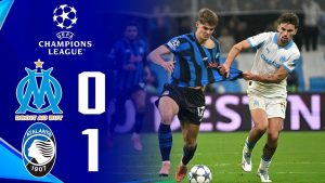 Marseille s'incline 0-1 face à l'Atalanta en Ligue des Champions