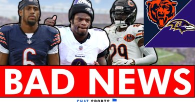 🚨 Mauvaises nouvelles pour les Bears avant le match contre les Ravens 🚨
