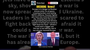 Menace en Europe : Drones et avions russes franchissent l'OTAN !