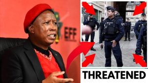 Menaces de la police de Paris : Malema en panique face à Mthethwa