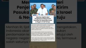 Menhan Jel explique l'envoi de troupes en Gaza sous accord