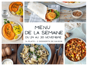 Menu de la semaine : recettes familiales réconfortantes pour novembre