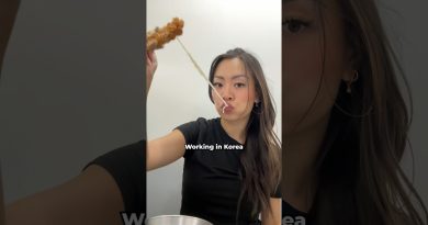 Mes repas au travail dans une école en Corée ! #shorts