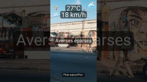 Météo Accra : Averses éparses et 27°C aujourd'hui