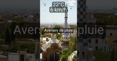 Météo Barcelone : Pluie aujourd'hui à 22°C