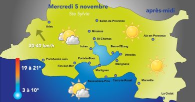 Météo : Pas de changement prévu pour mercredi 5 novembre