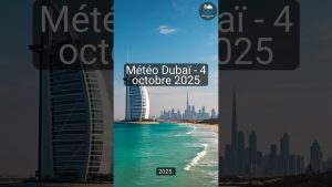 Météo à Dubaï : Ensoleillé, 33°C au programme !