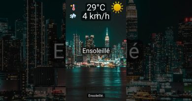 Météo à New York : Ensoleillé et 29°C aujourd'hui