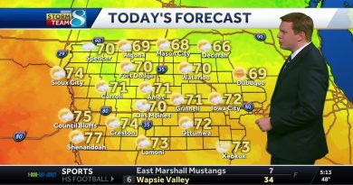 Météo de l'Iowa : Une ambiance automnale fraîche samedi