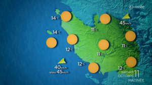 Météo du 11 octobre 2025 : soleil radieux en Vendée
