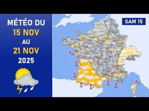 Météo du 15 au 21 novembre 2025 : Prévisions détaillées