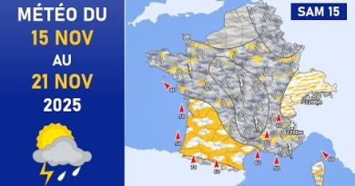 Météo du 15 au 21 novembre 2025 : Prévisions détaillées
