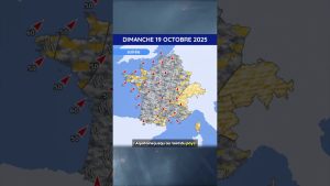 Météo du 19 au 21 octobre 2025 : Prévisions détaillées