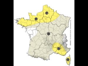 Météo du 20 octobre 2025 : risque d'orages à prévoir