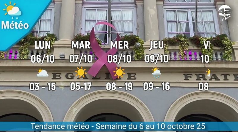 Météo du 6 au 10 octobre 2025 sur 42Tv