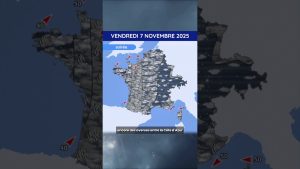 Météo du 7 au 9 novembre 2025 : Prévisions détaillées