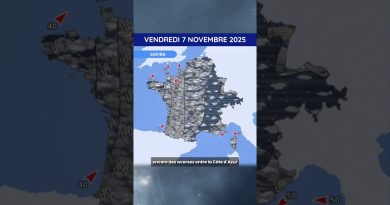 Météo du 7 au 9 novembre 2025 : Prévisions détaillées