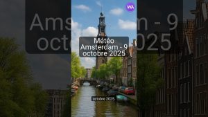 Météo du jour à Amsterdam : Ensoleillé, 16°C