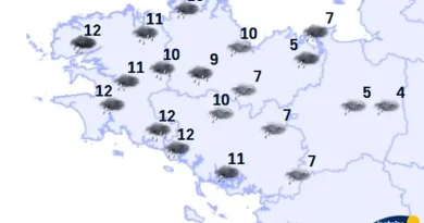 Météo en Bretagne : du vent, de la pluie et des températures encore fraîches pour ce samedi