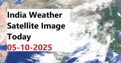 Météo en Inde : Image satellite et mise à jour sur le cyclone Shakhti