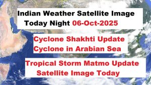 Météo en Inde : Image satellite nocturne et mises à jour cycloniques
