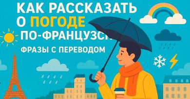 Météo en français : phrases essentielles avec traduction