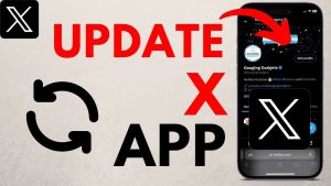 Mettre à jour l'application X sur iPhone, Android et Samsung