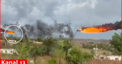 Mi-8 en flammes : 7 minutes de destruction totale