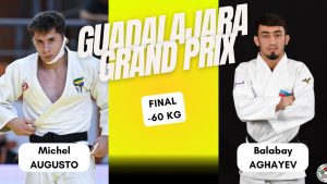 Michel AUGUSTO affronte Balabay AGHAYEV pour l'or -60 kg