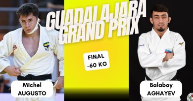 Michel AUGUSTO affronte Balabay AGHAYEV pour l'or -60 kg