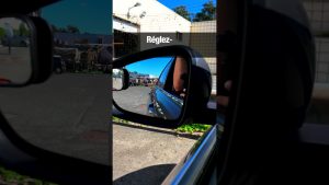 Mini miroir CARMATE : fin des angles morts pour votre sécurité