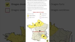 Mise à jour des vidéos météo du 20 octobre : vigilance requise