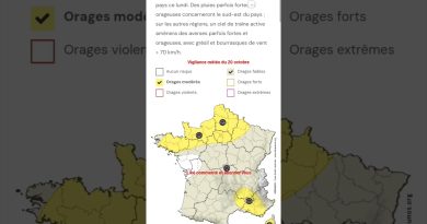 Mise à jour des vidéos météo du 20 octobre : vigilance requise