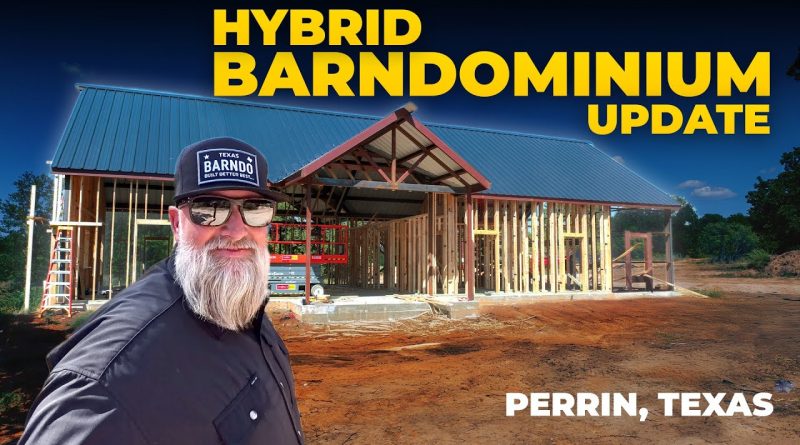 Mise à jour sur la construction d'un barndominium hybride à Perrin