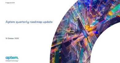 Mise à jour trimestrielle de la feuille de route Aptem Q3 2025