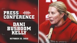 Mises à jour de Dani Busboom Kelly : Conférence de presse de Nebraska Volleyball