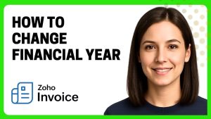 Modifier l'exercice financier dans Zoho Invoice