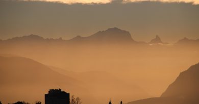 Switzerland, Alps, Matterhorn, lake, mountains, Swiss flag, Geneva