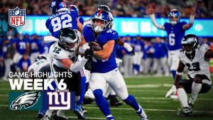 Moments forts : Eagles vs Giants - Semaine 6 NFL 2025
